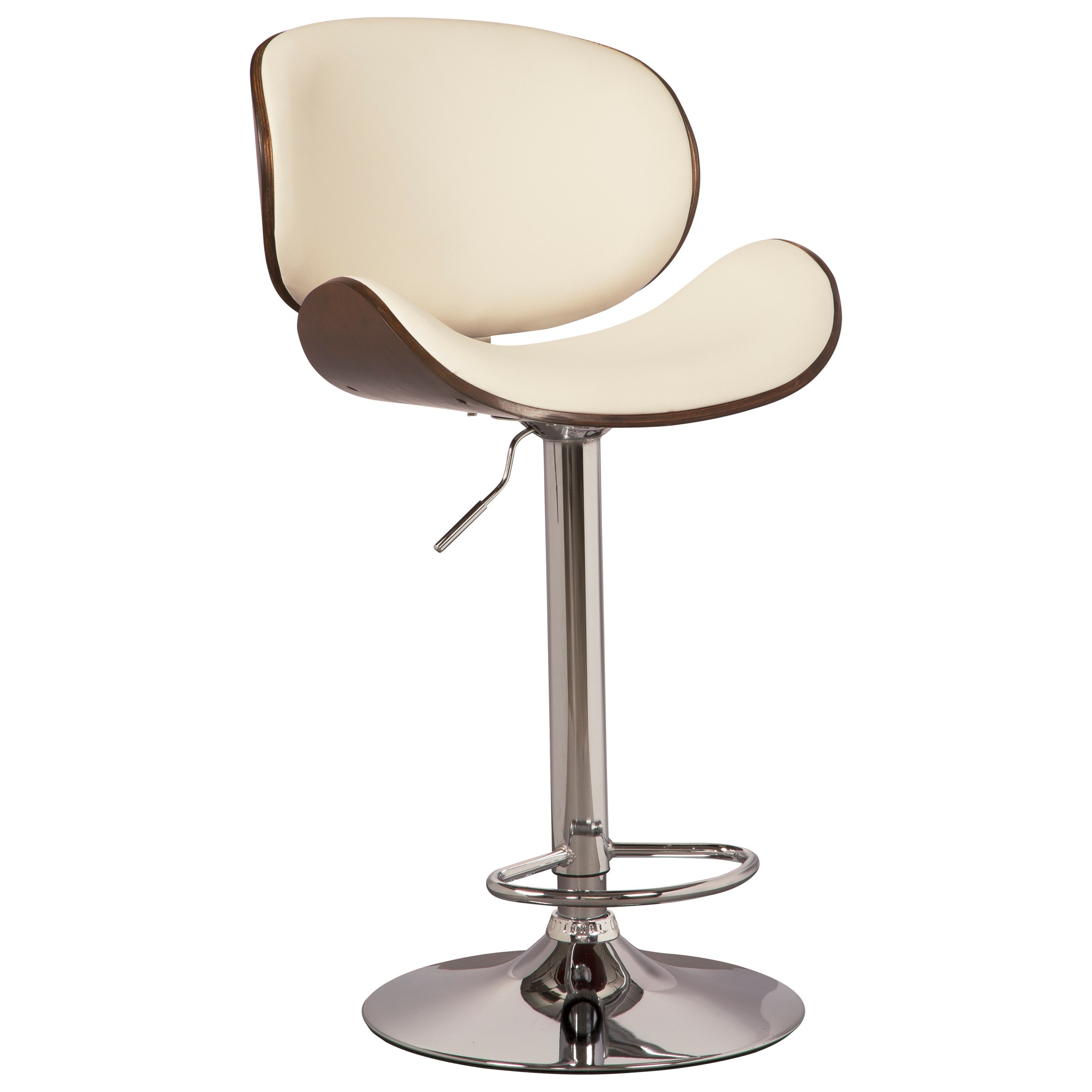 Signature design by ashley bellatier tall swivel shop barstool